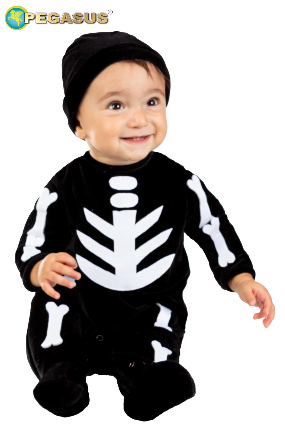 PICCOLO SCHELETRO NEONATO DI HALLOWEEN